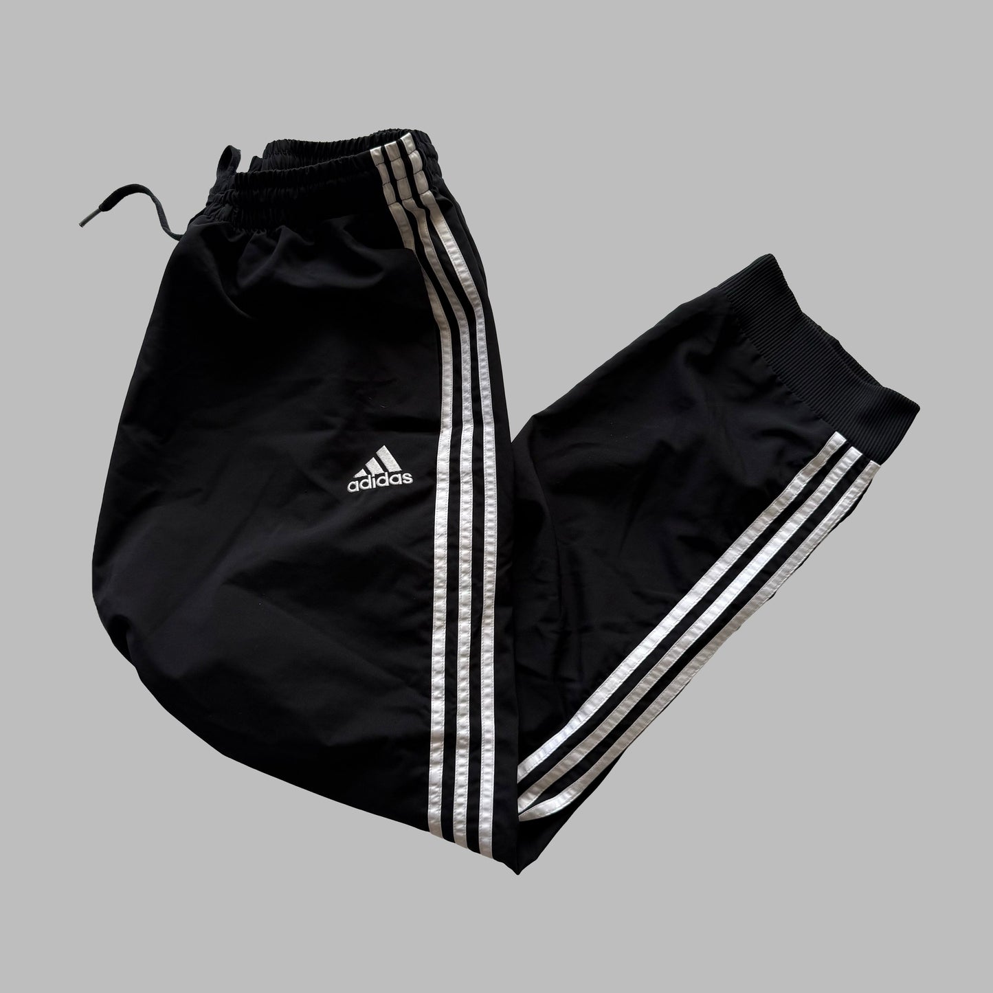 00s Adidas Baggy Track Pants - Medium