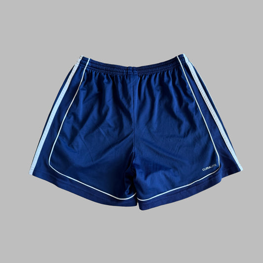 Y2K Adidas Three Stripe Shorts - M