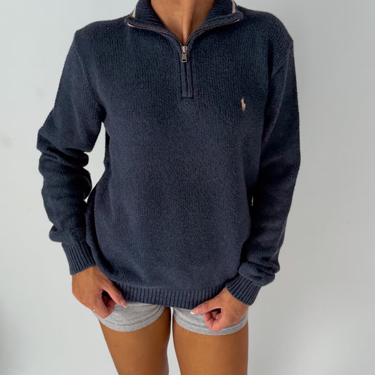 90s Polo Ralph Lauren Quarter Zip - M