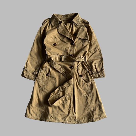 90s Burberry Double Breasted Trench Coat - XS