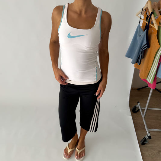 Y2K Nike Swoosh Racer Back Tank - S