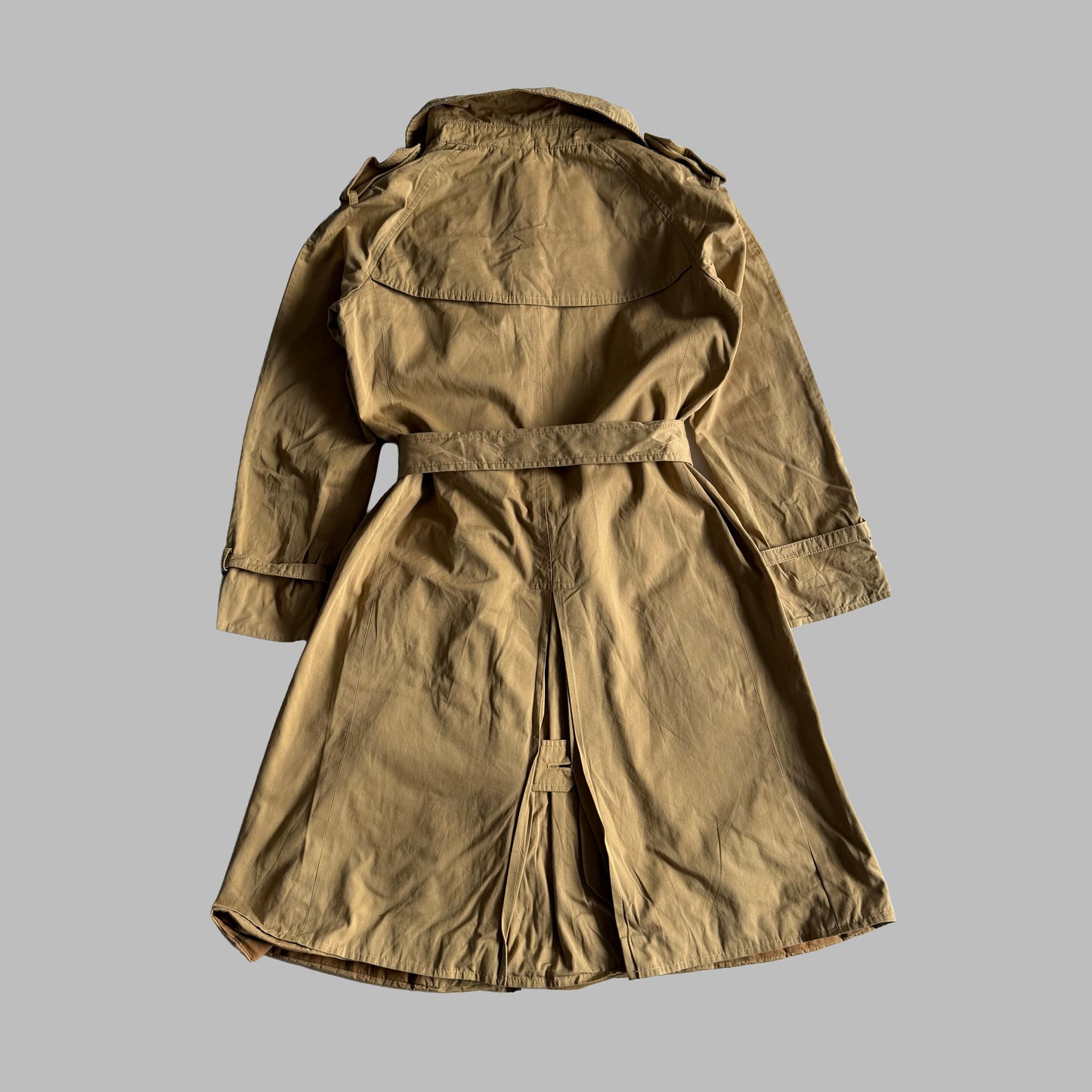 90s Burberry Double Breasted Trench Coat - XS