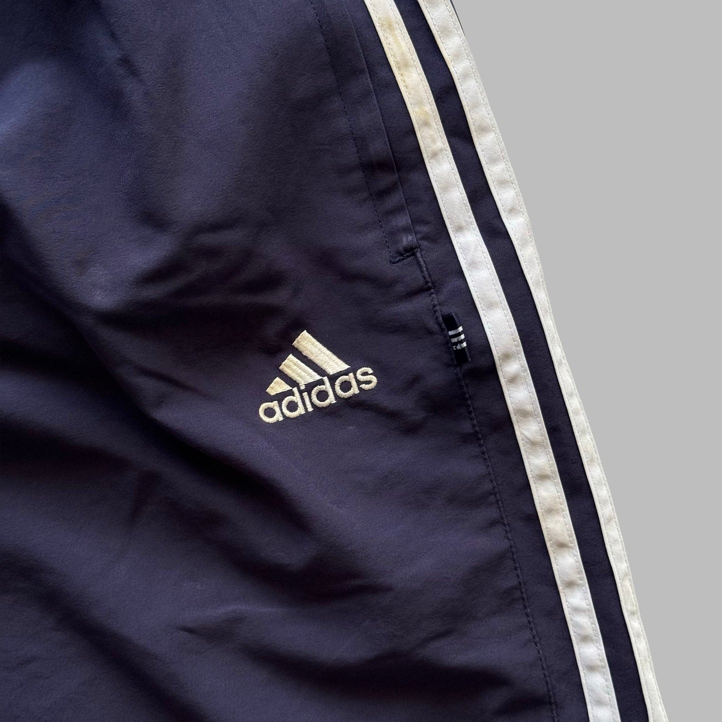 90s Adidas Baggy Track Pants - Medium