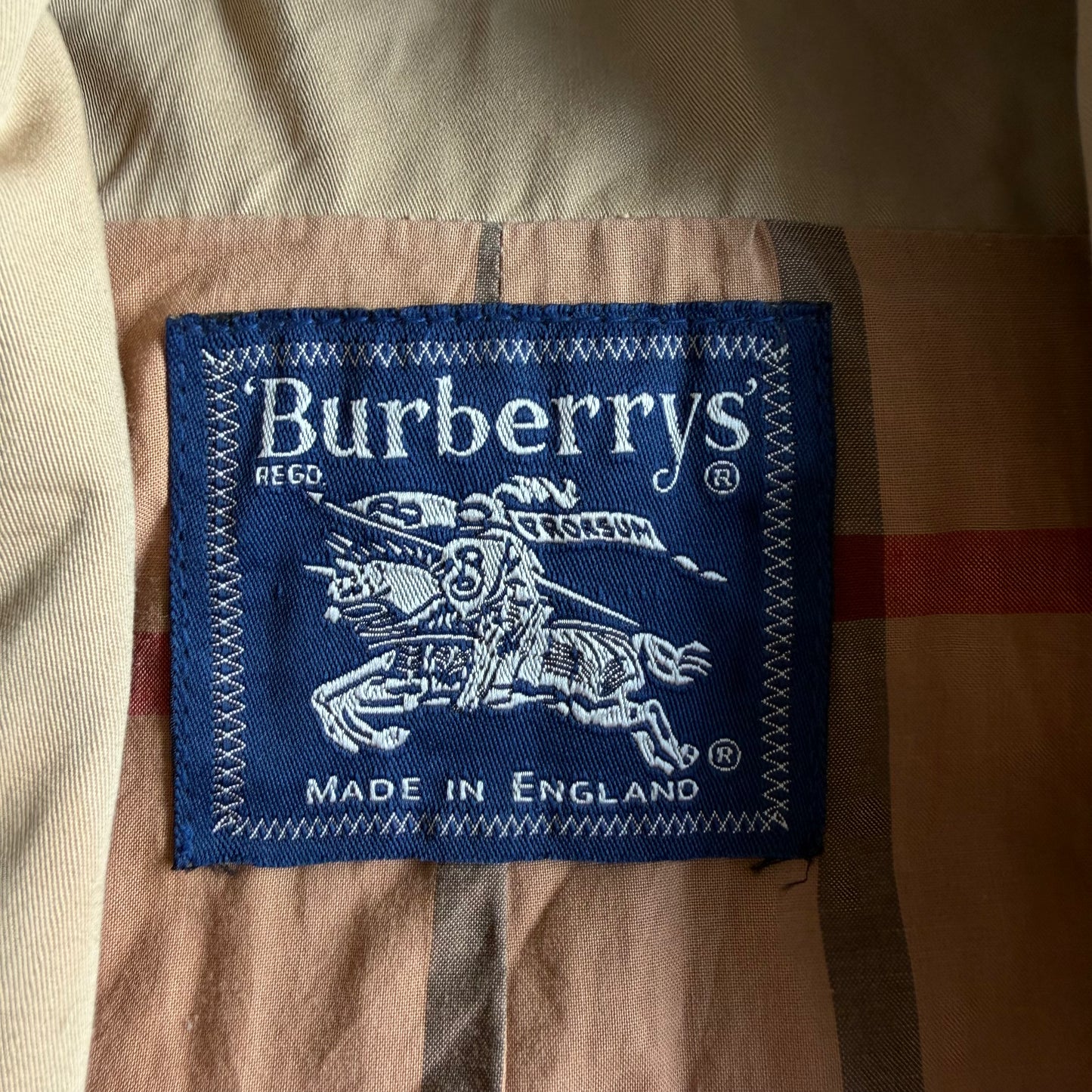 90s Burberry Double Breasted Trench Coat - XS
