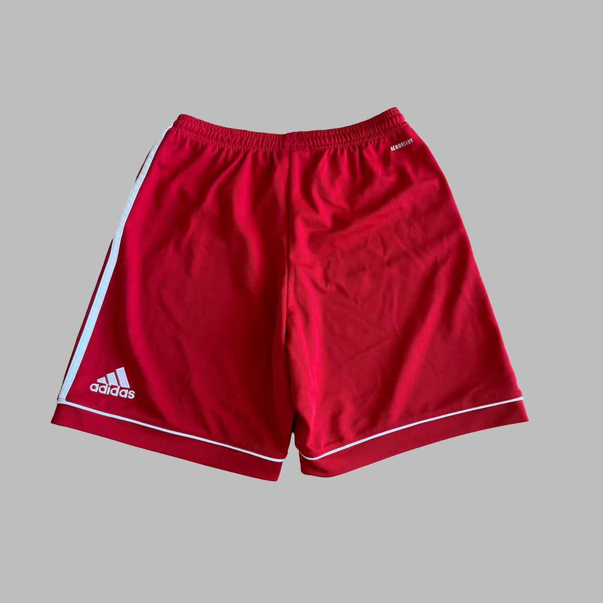Y2K Adidas Three Stripe Basketball Shorts - S