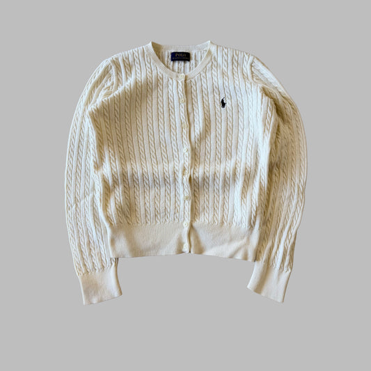 Ralph Lauren Cable Knit Cardigan - Medium