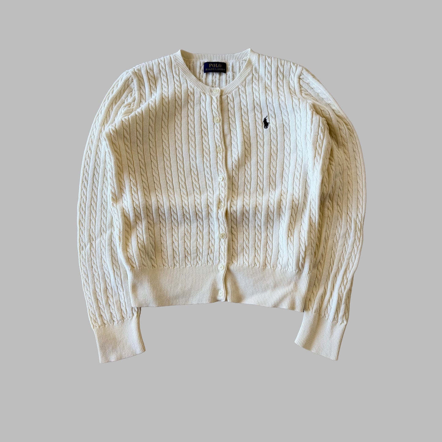 Polo Ralph Lauren Cable Knit Cardigan - M