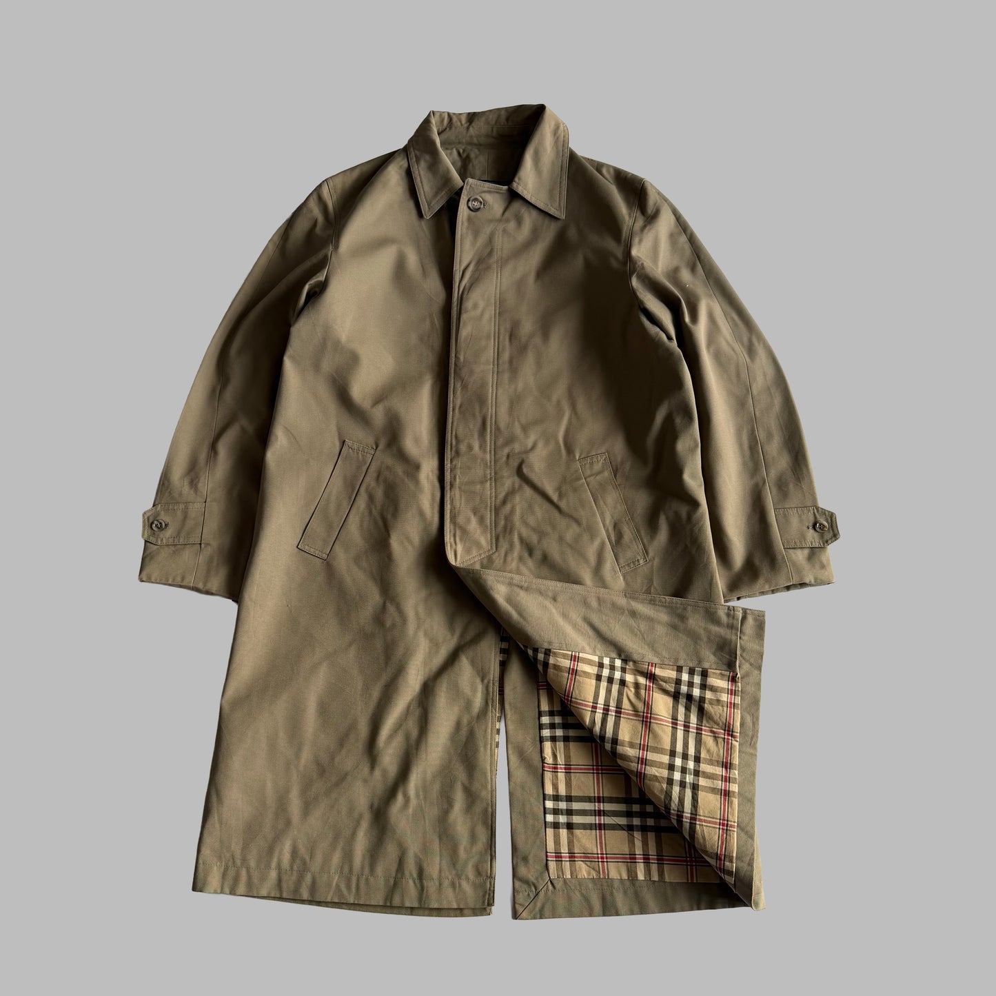 90s Burberry Trench Coat - M