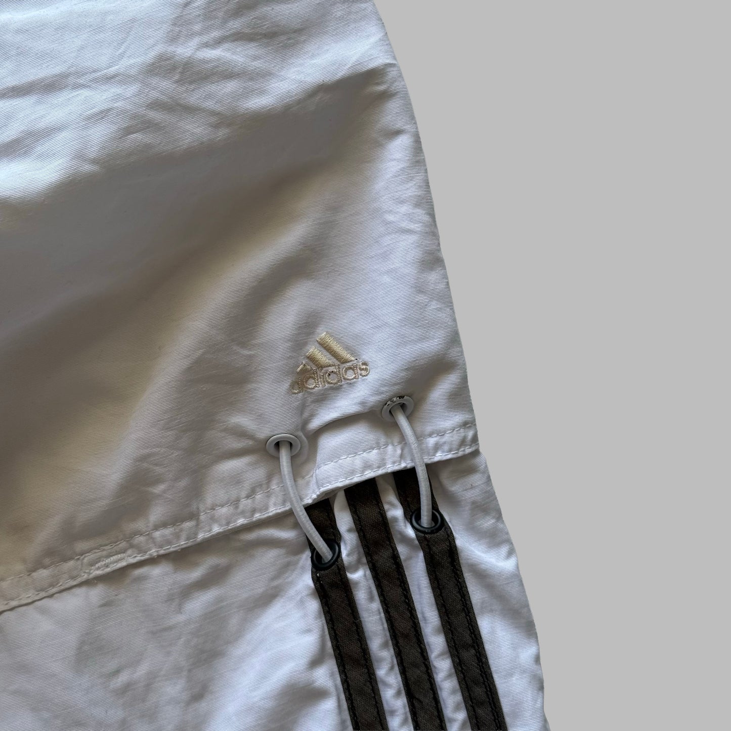 90s Adidas Wide Leg Track Pants - XL