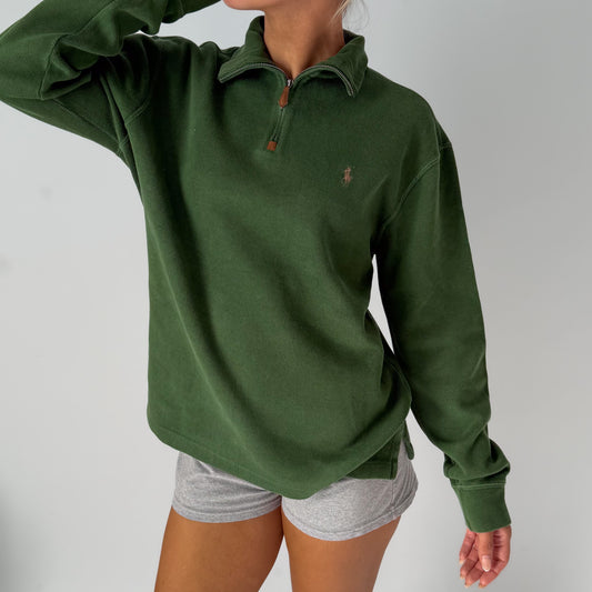 90s Polo Ralph Lauren Quarter Zip - S