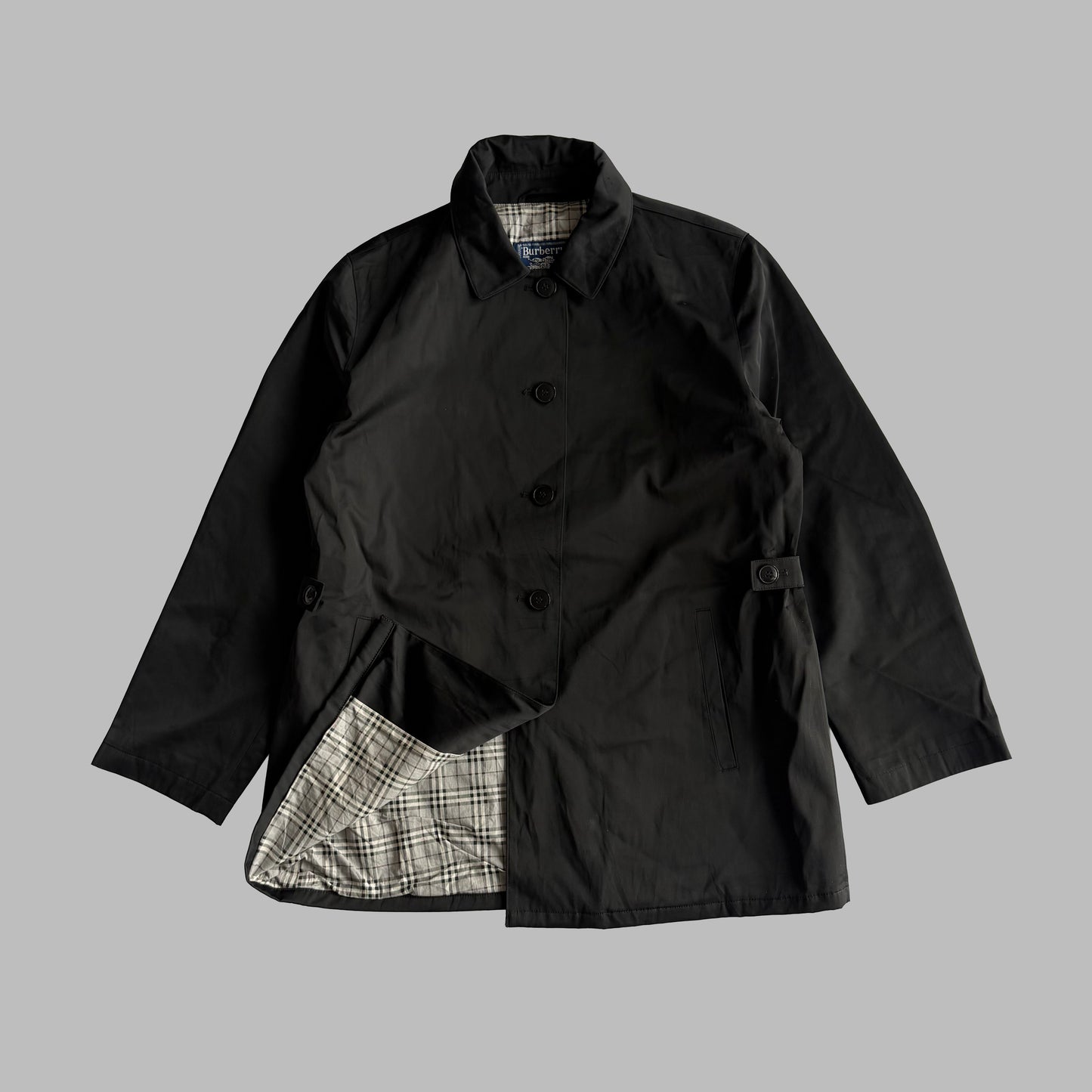 90s Burberry Trench Jacket - M