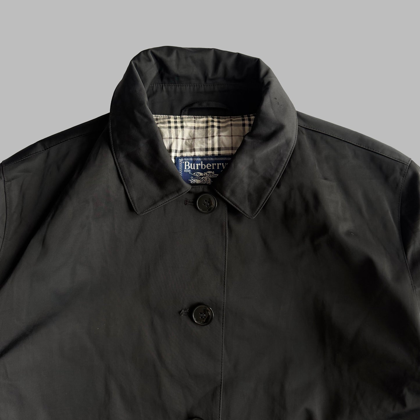 90s Burberry Trench Jacket - M