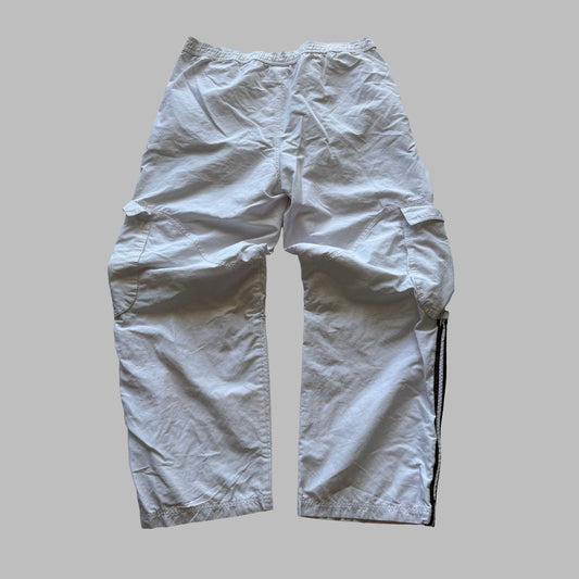90s Adidas Wide Leg Track Pants - XL