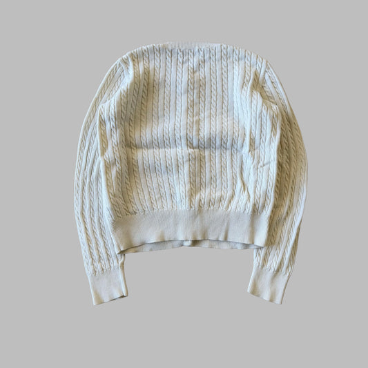 Ralph Lauren Cable Knit Cardigan - Small
