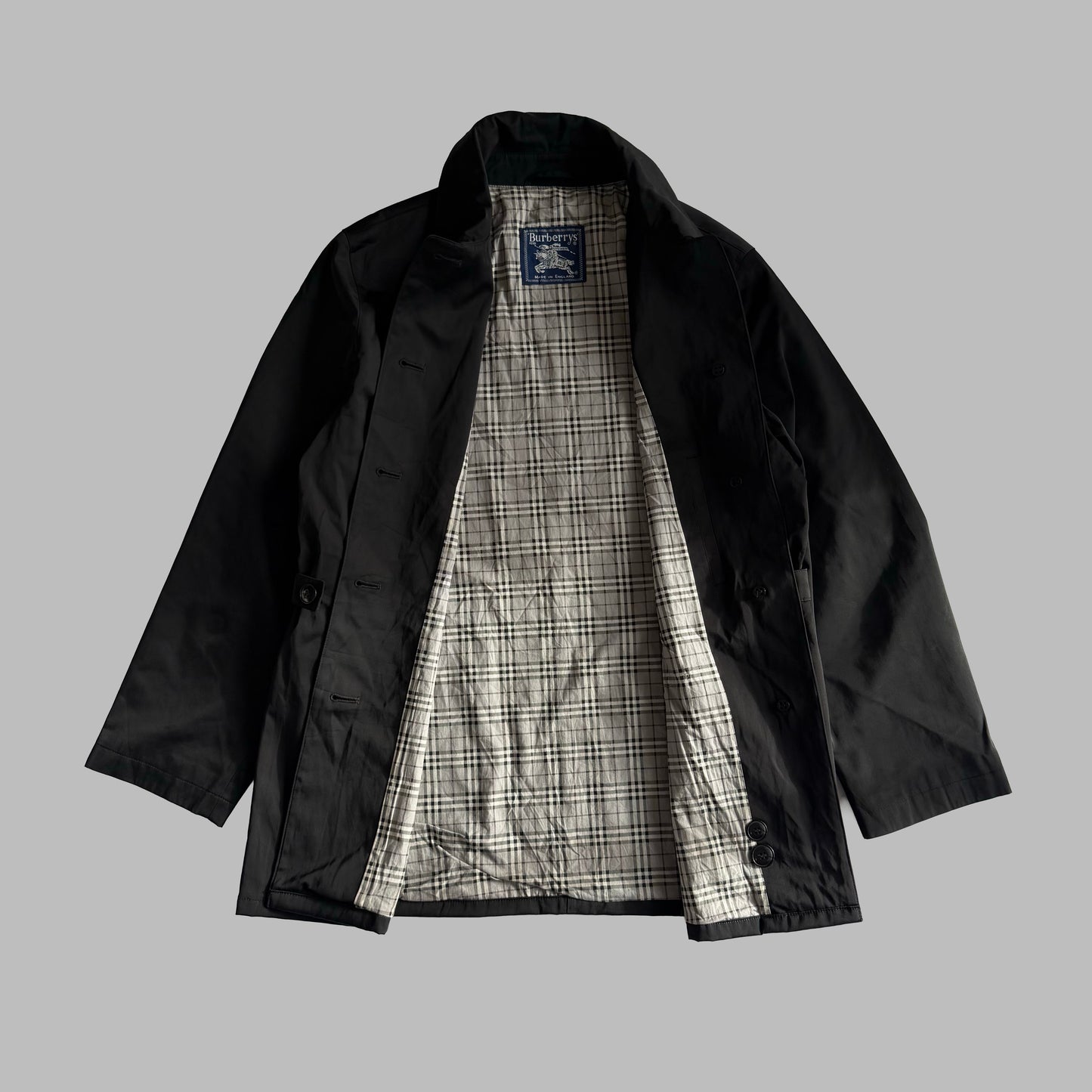 90s Burberry Trench Jacket - M