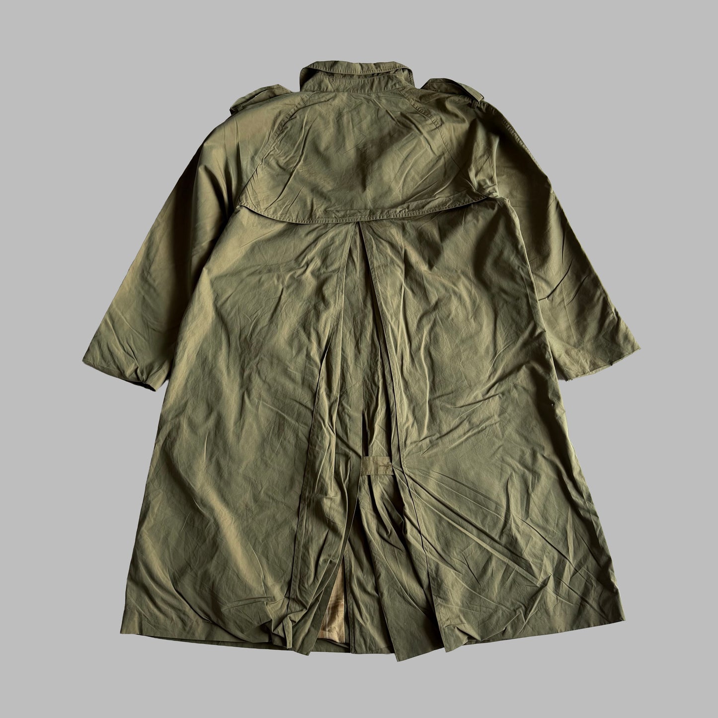 90s Burberry Double Breasted Trench Coat - L