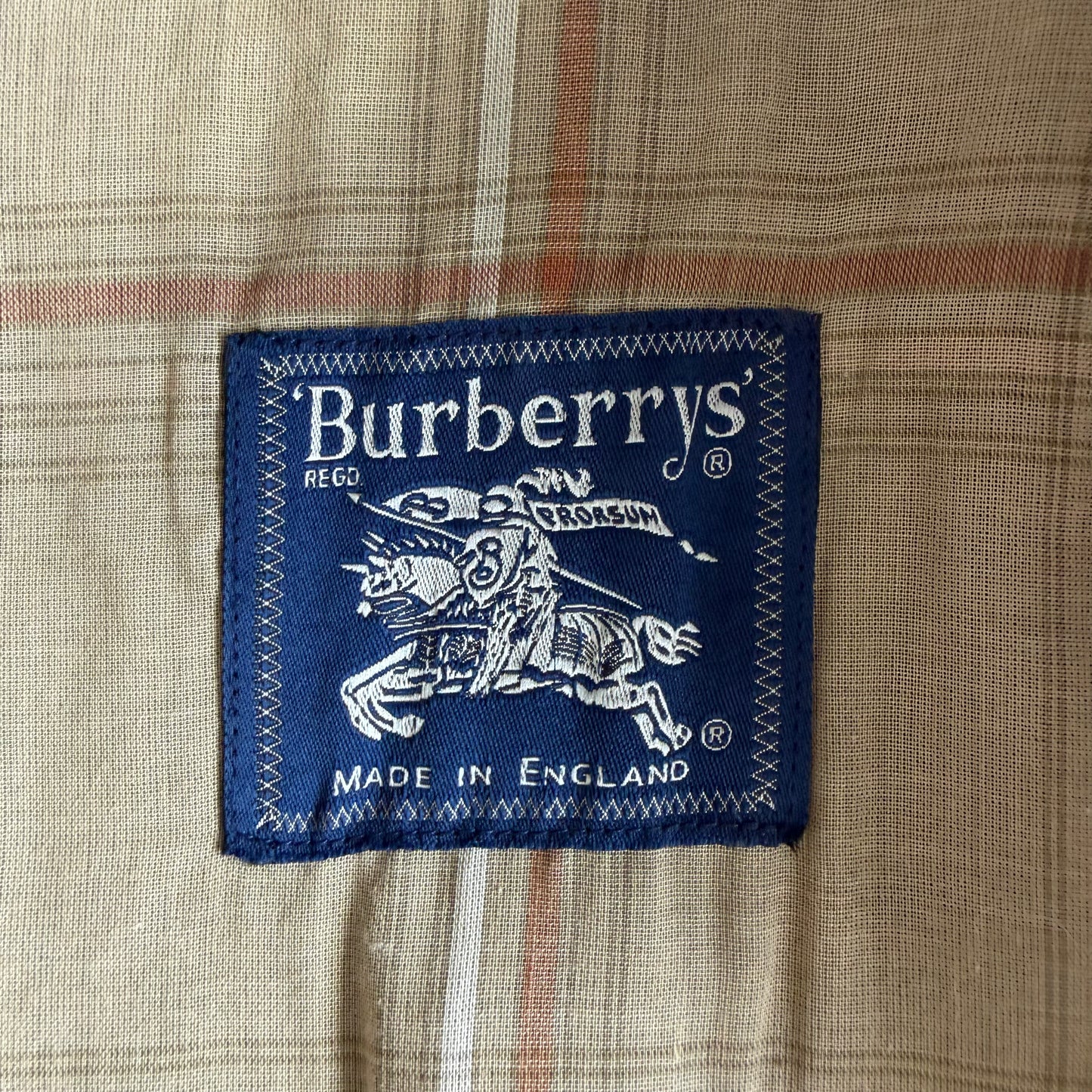 90s Burberry Double Breasted Trench Coat - L