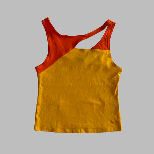 Y2K Dead-stock Nike Asymmetrical Activewear Top - L/XL
