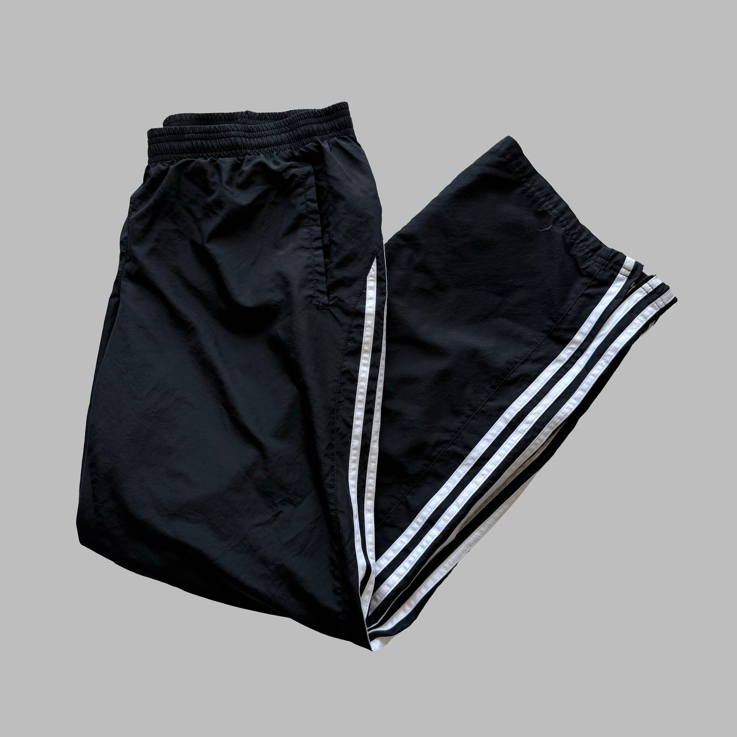 Adidas Wide Leg Track Pants - Large