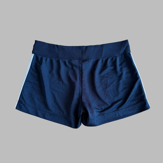 Y2K Nike Striped Mini Basketball Shorts - L