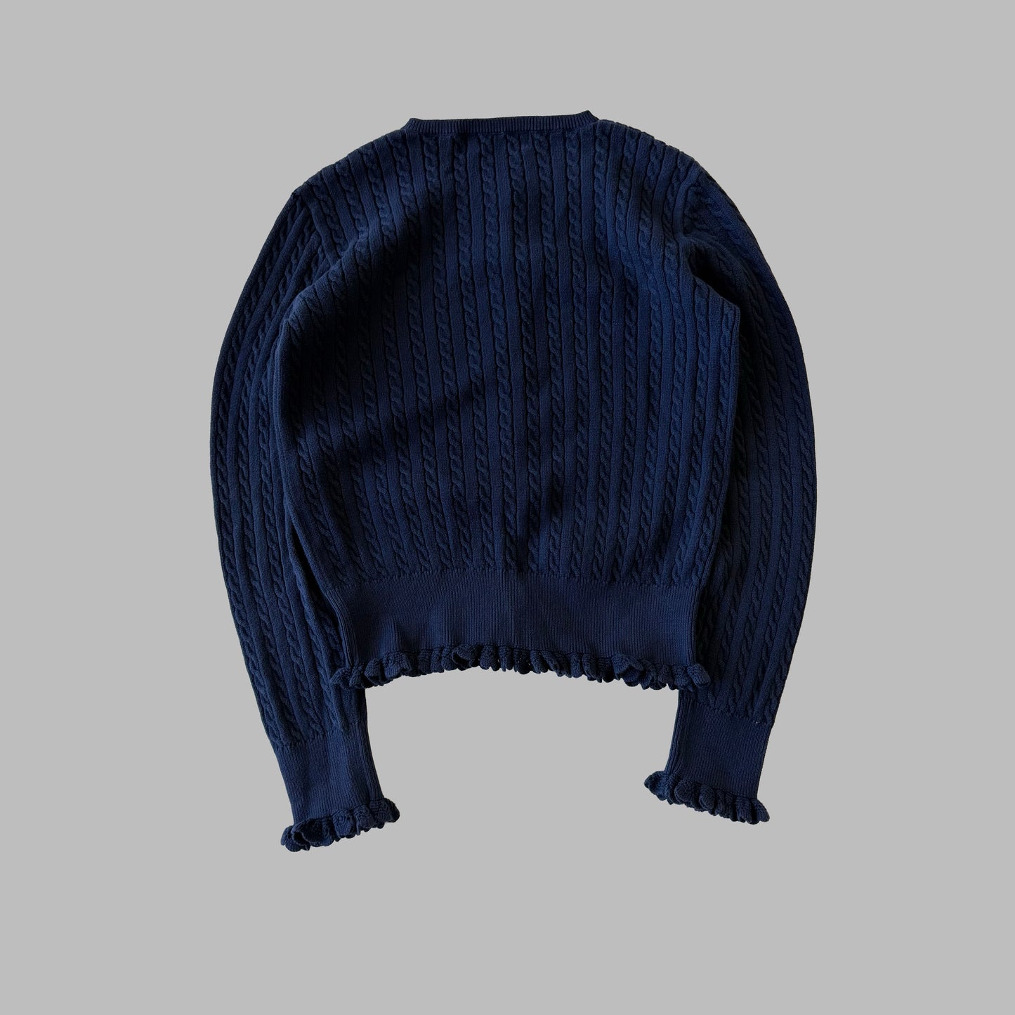 Ralph Lauren Cable Knit Cardigan - Small