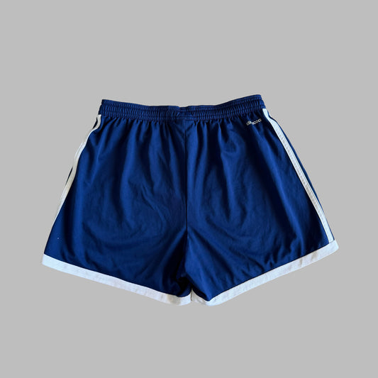 Y2K Adidas Three Stripe Baggy Active Shorts - S