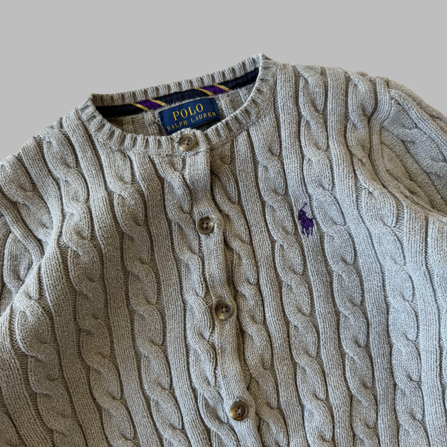 Ralph Lauren Cable Knit Cardigan - XXS