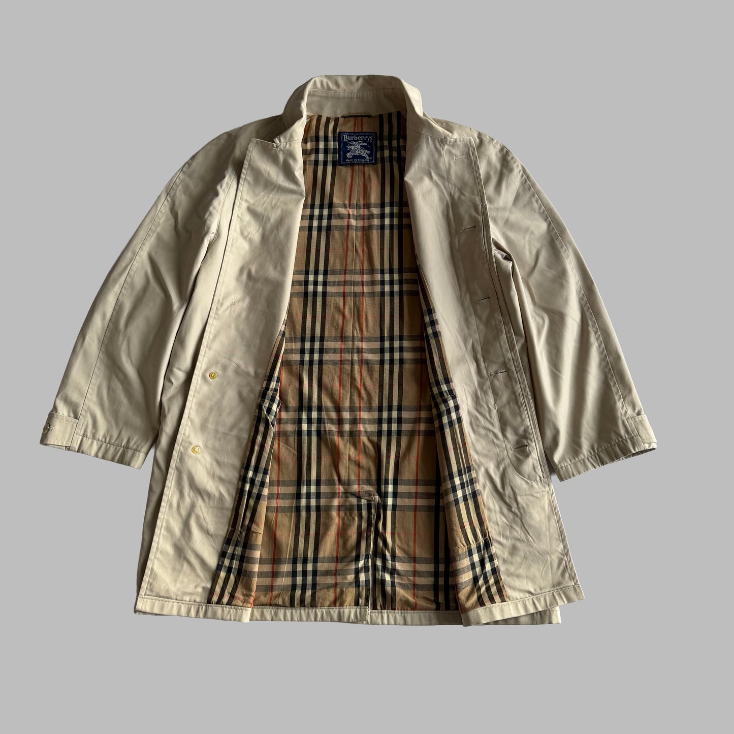 90s Burberry Trench Coat - L