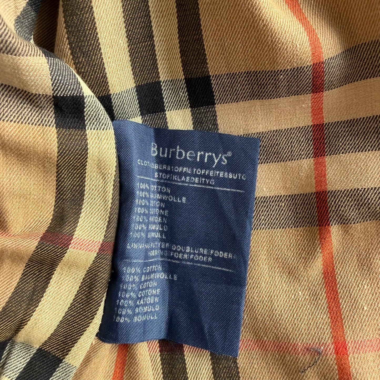 90s Burberry Trench Coat - L