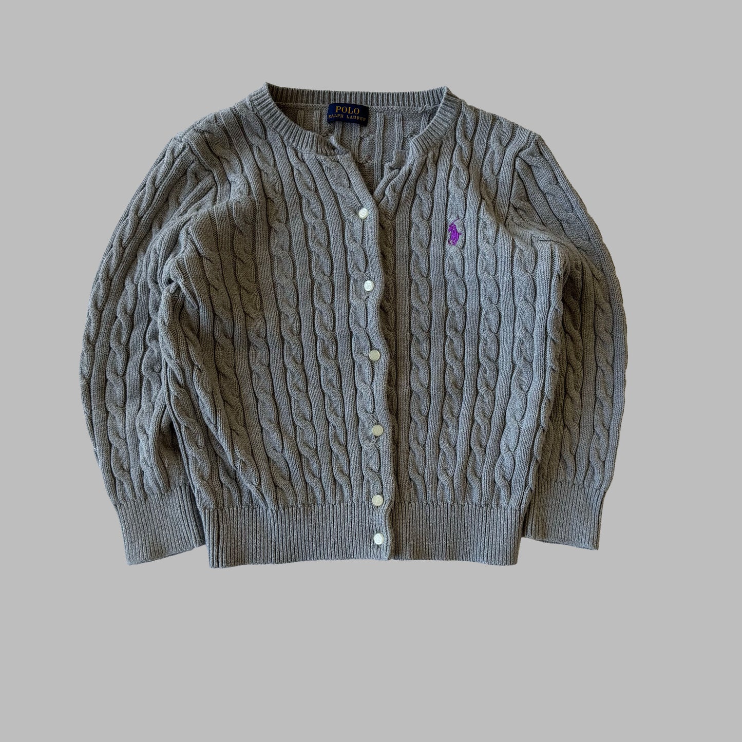 Ralph Lauren Cable Knit Cardigan - XS