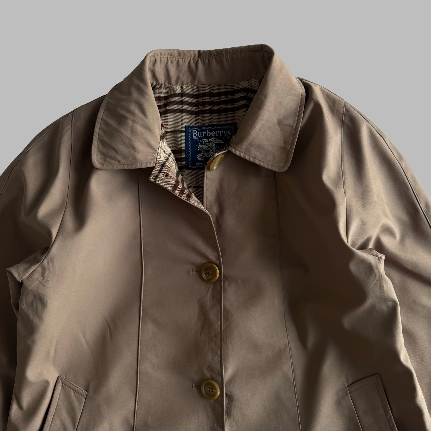 90s Burberry Trench Coat - S