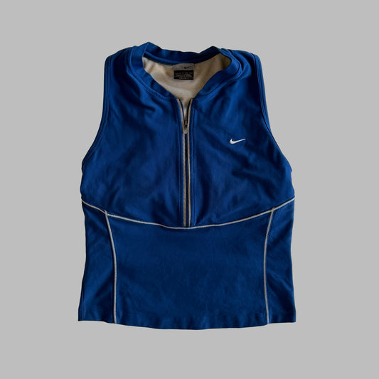 Y2K Nike Half Zip Activewear Top - S