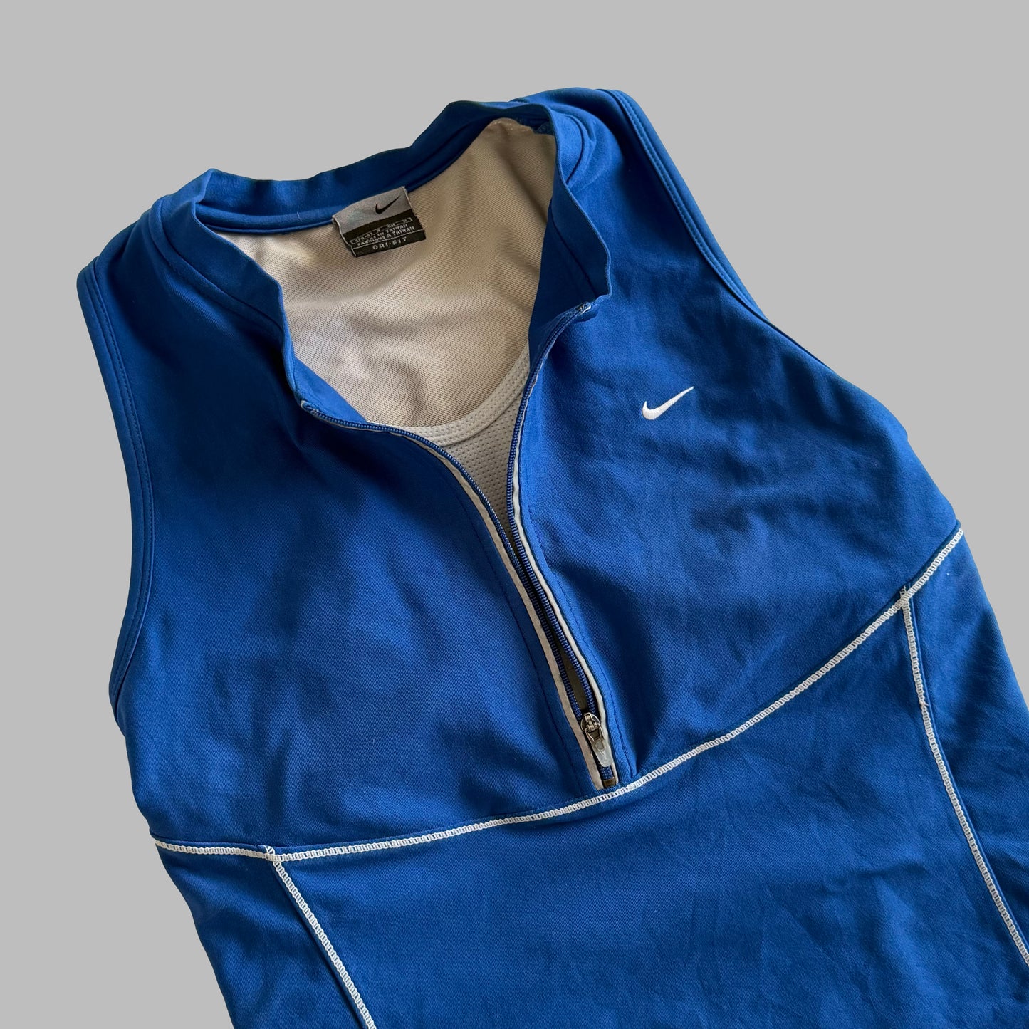 Y2K Nike Half Zip Activewear Top - S