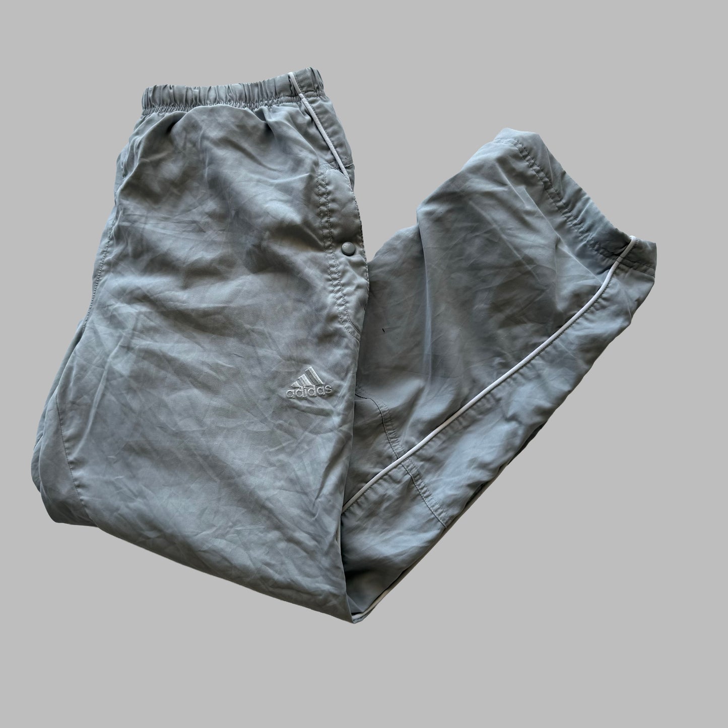 00s Adidas Baggy Track Pants - Large