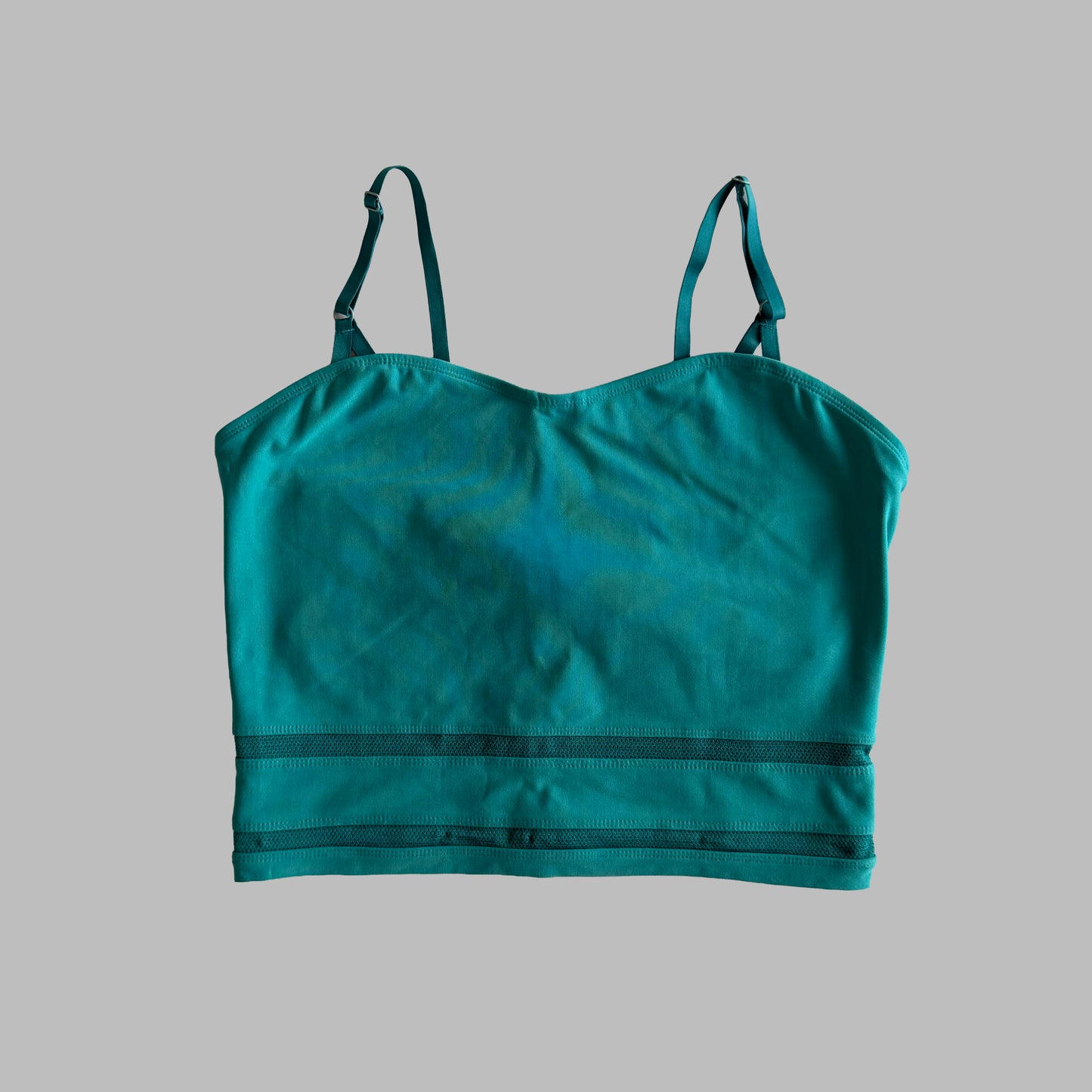 Y2K Nike Striped Activewear Tank - L