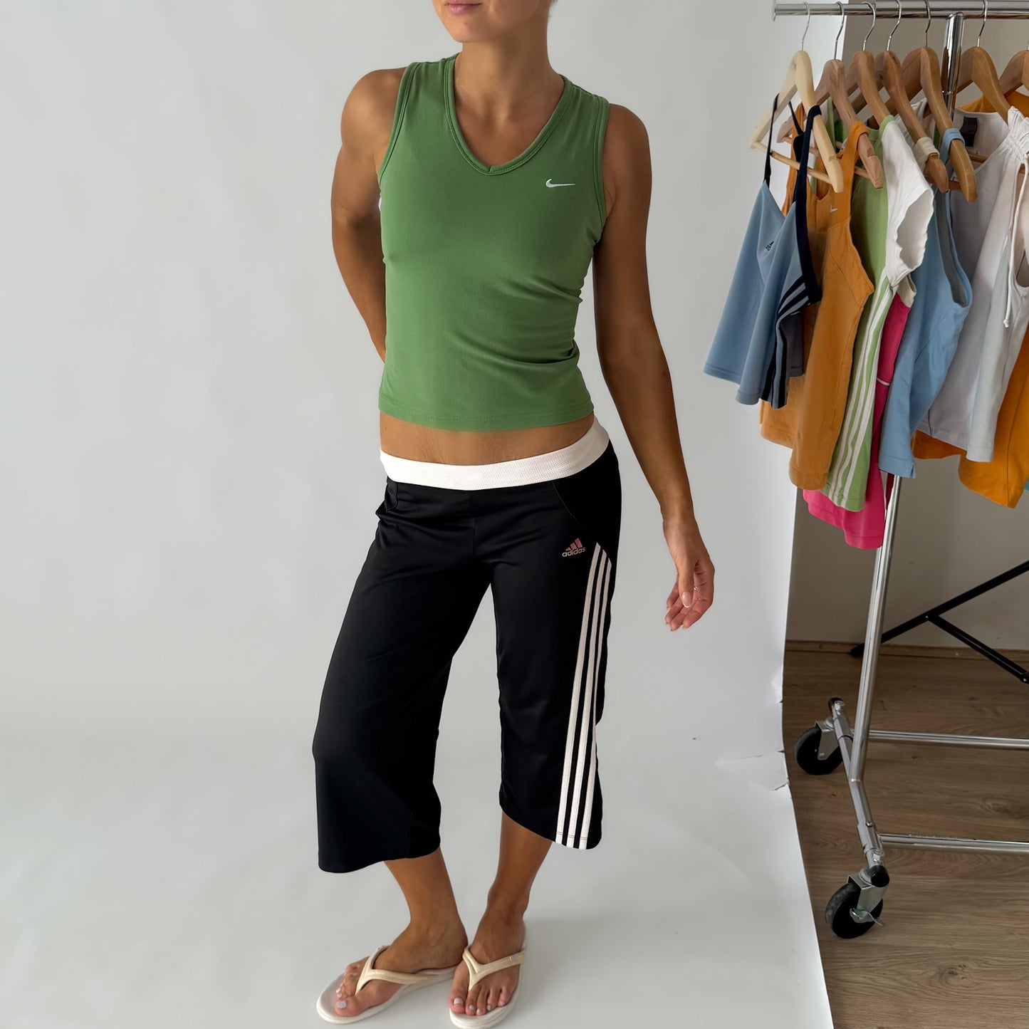 Y2K Nike Minimal Activewear Tank - S