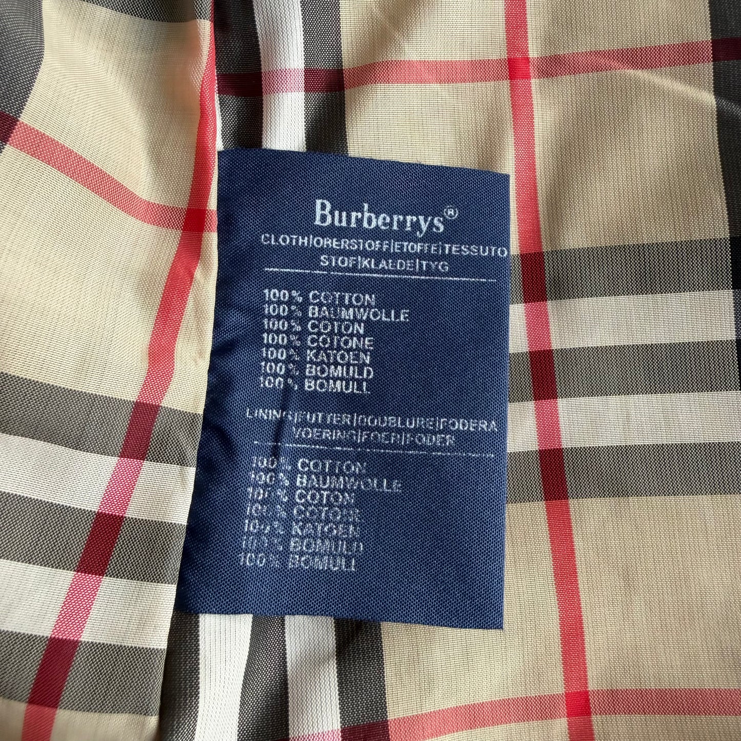 90s Burberry Trench Coat - S