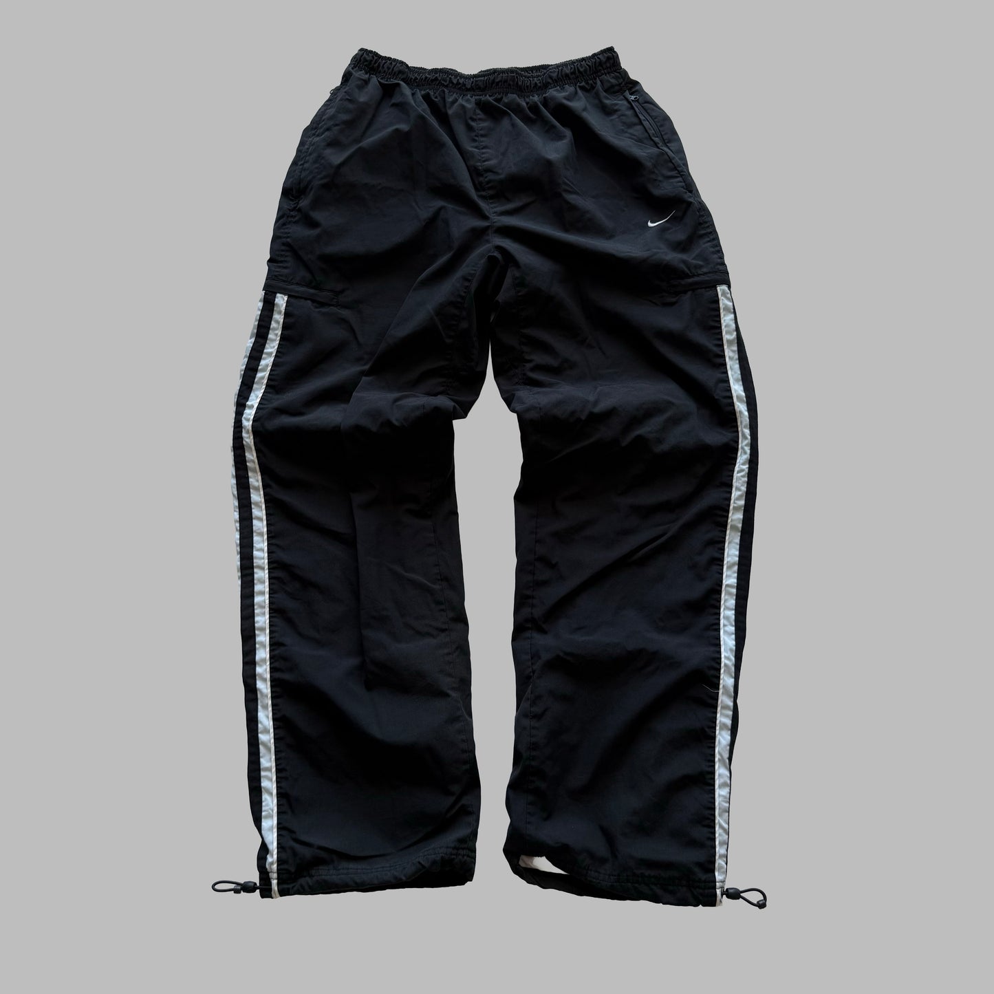 00s Nike Baggy Track Pants - Large