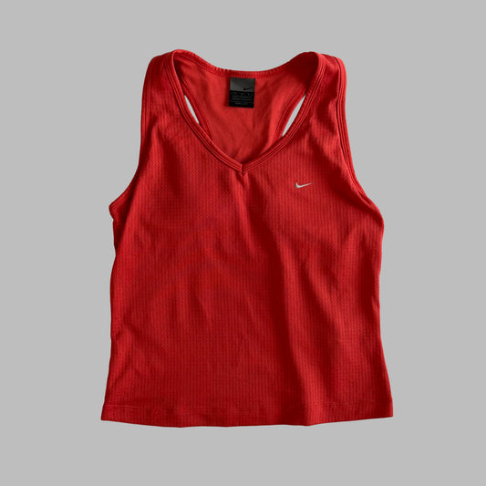 Y2K Nike Racer-back Activewear Tank - M