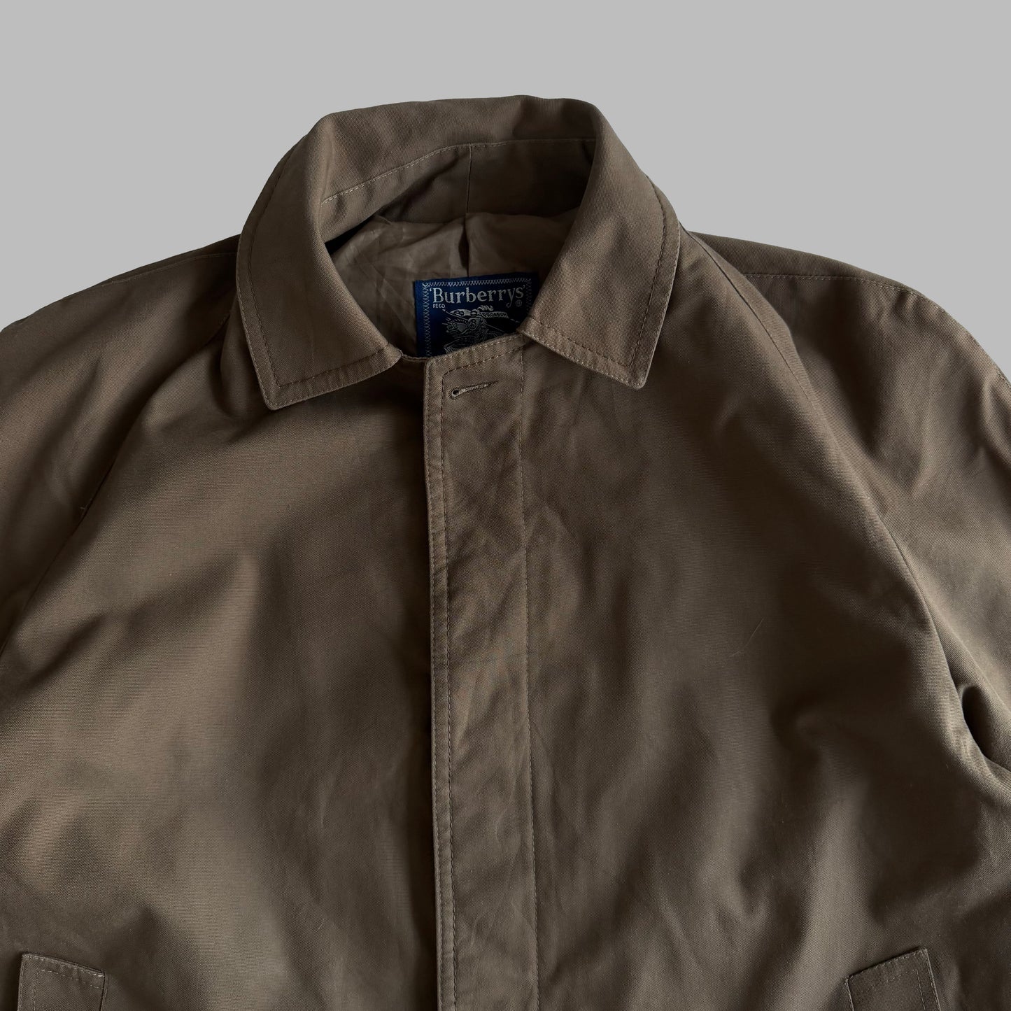 90s Burberry Trench Coat - L