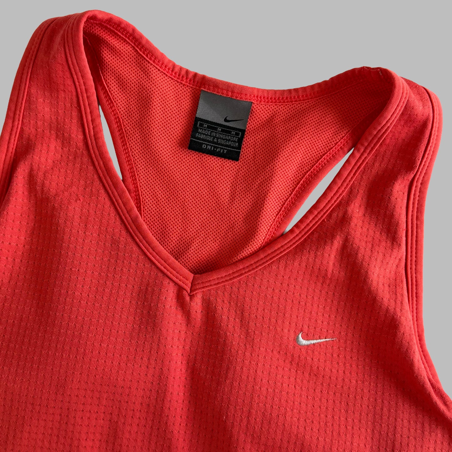 Y2K Nike Racer-back Activewear Tank - M