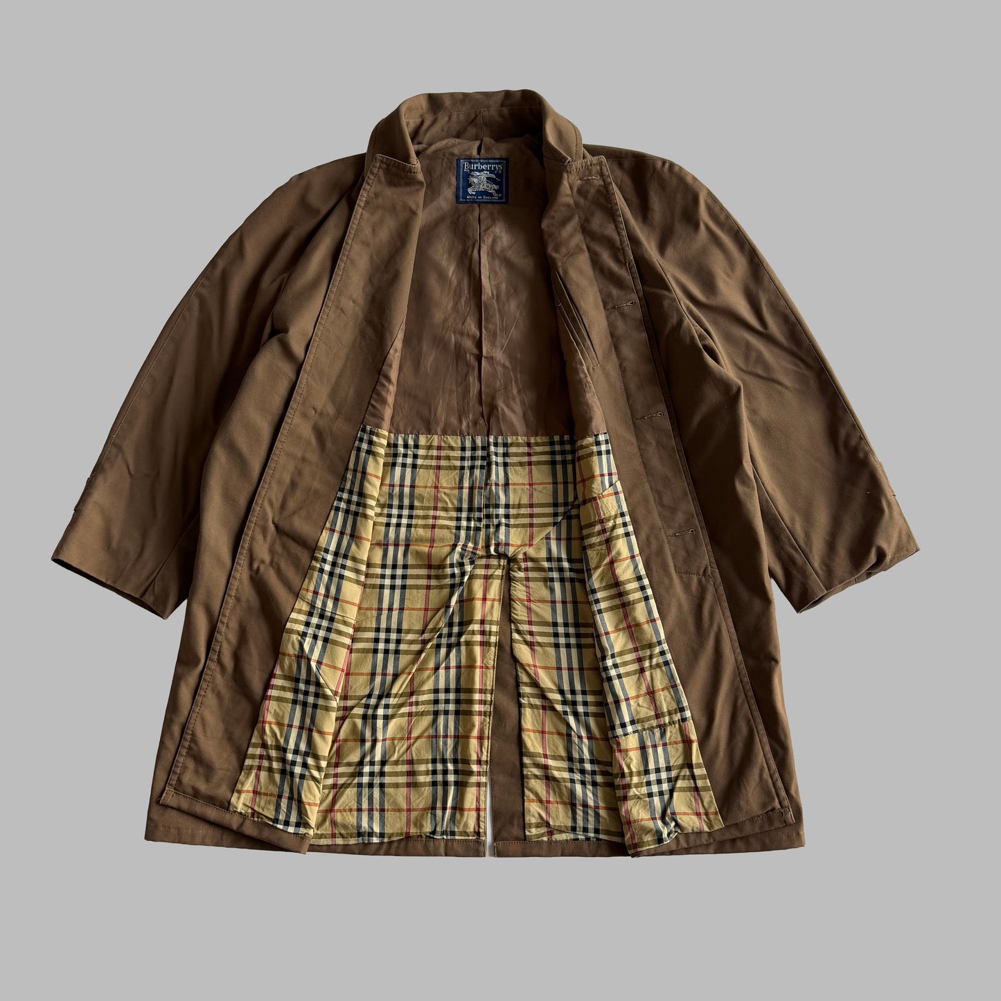 90s Burberry Trench Coat - L