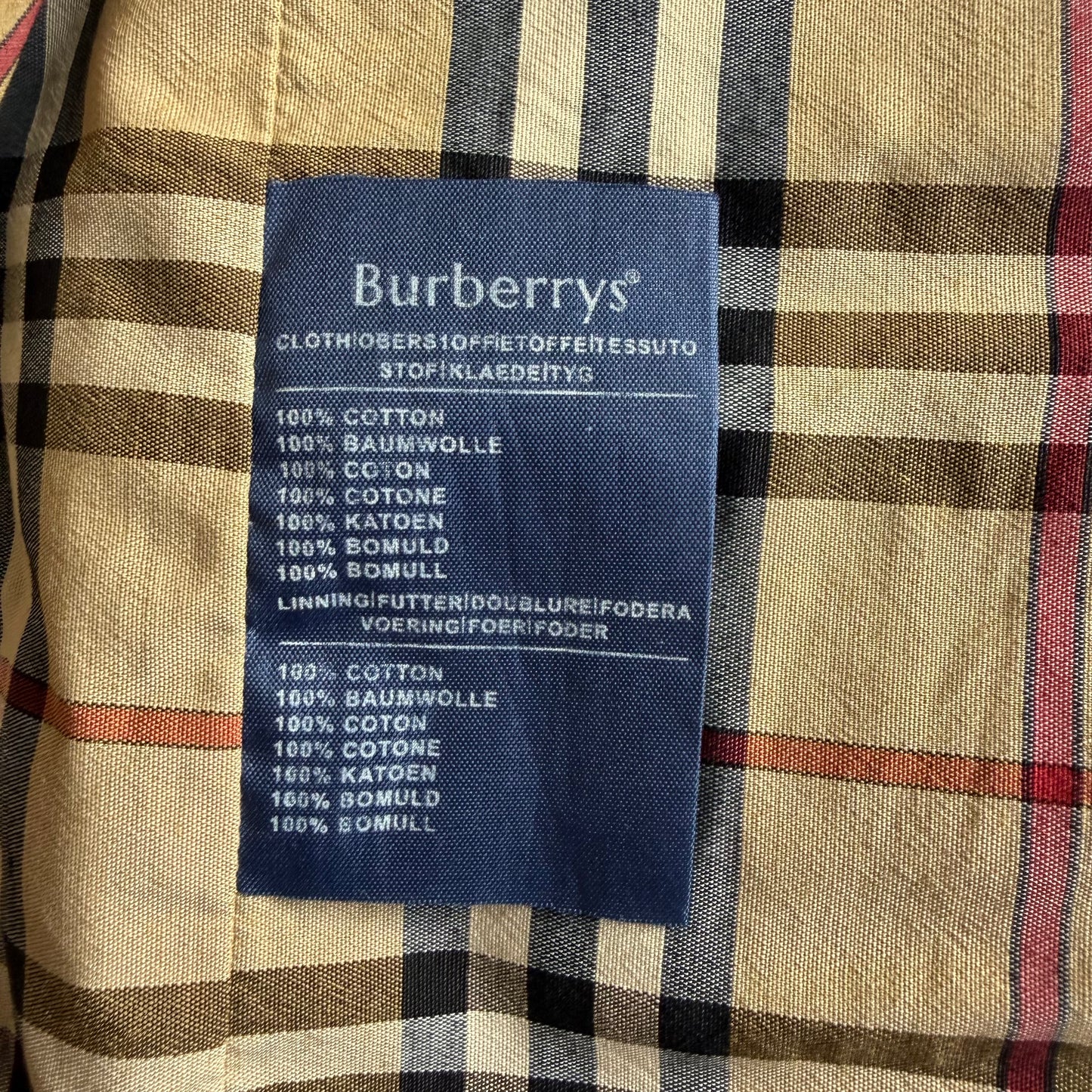 90s Burberry Trench Coat - L