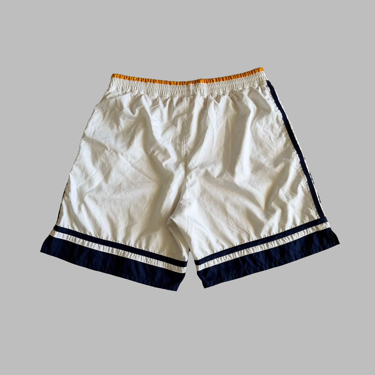90s Adidas Three Stripe Basketball Shorts - M