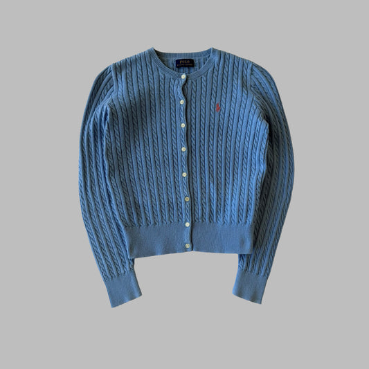 Ralph Lauren Cable Knit Cardigan - Small