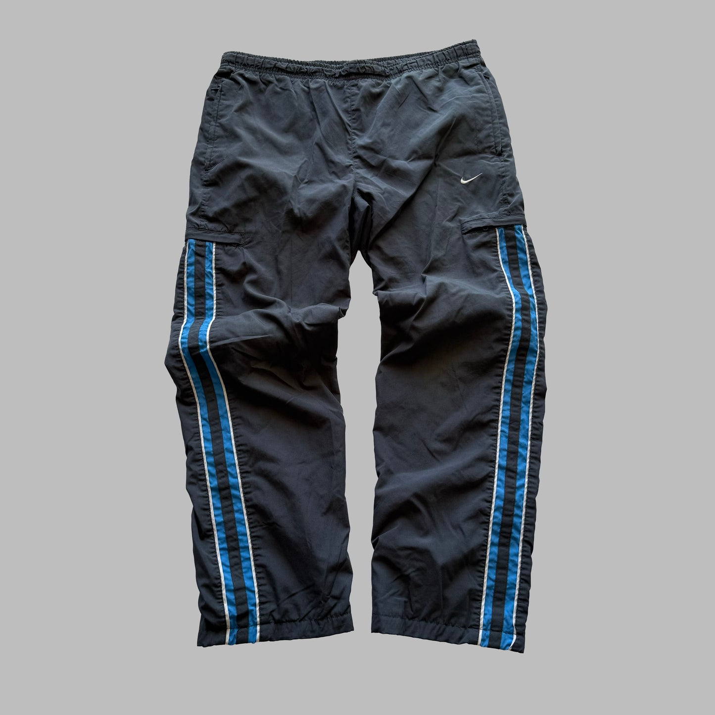 00s Nike Baggy Track Pants - Medium