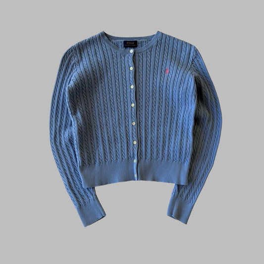 Ralph Lauren Cable Knit Cardigan - Small