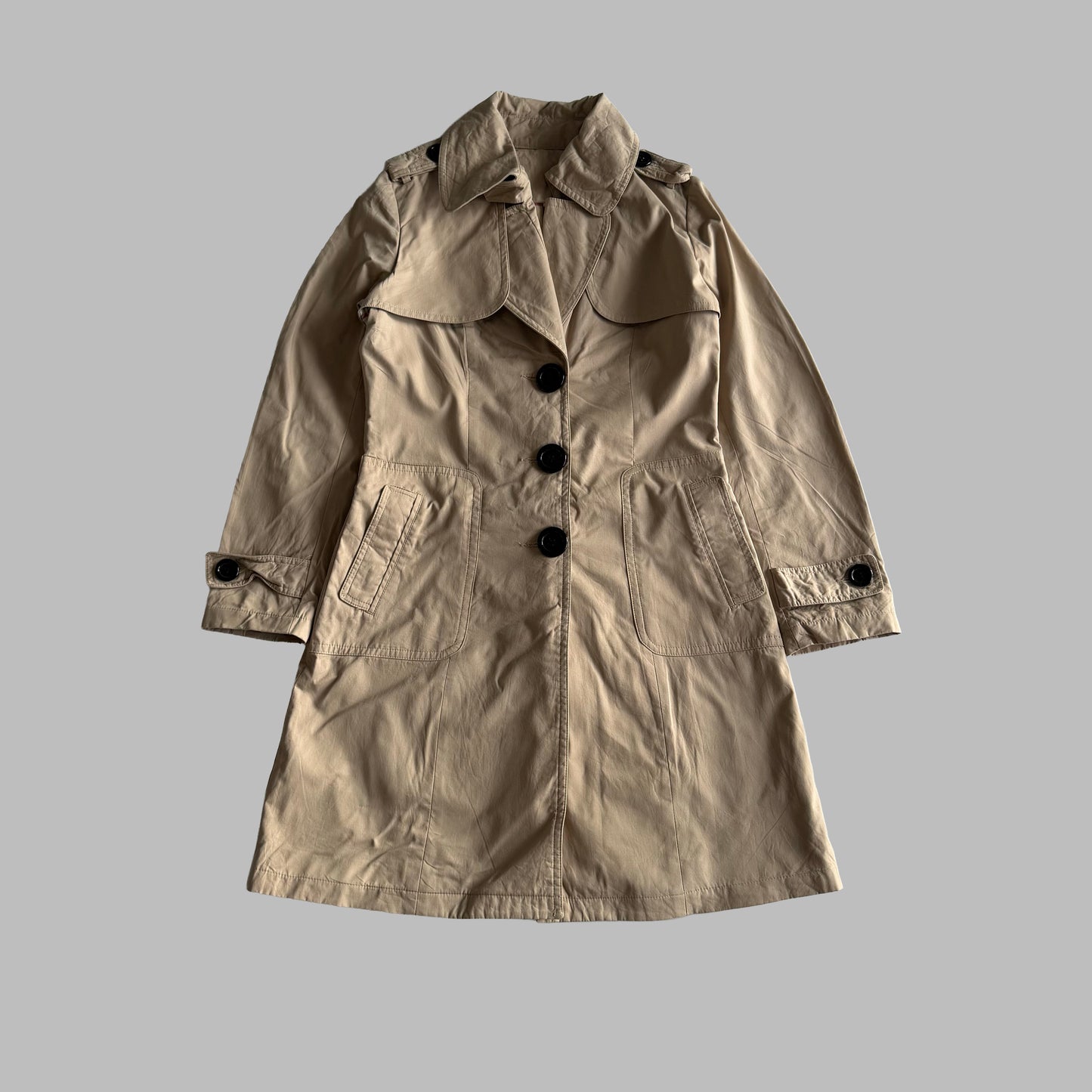 90s Burberry Trench Coat - XS