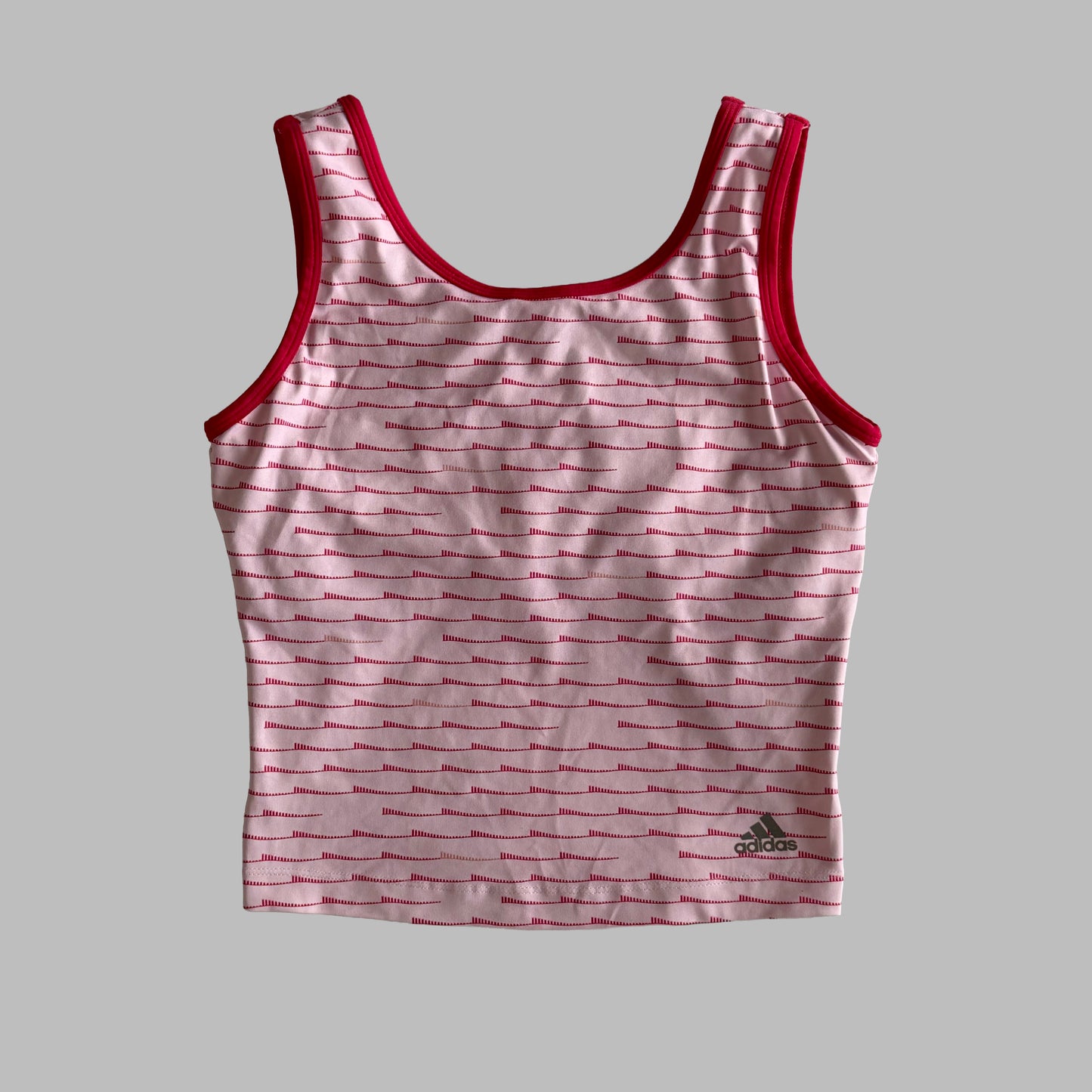 Y2K Adidas Low Cut Activewear Tank - S