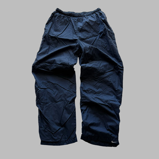 00s Nike Wide Leg Track Pants - Medium